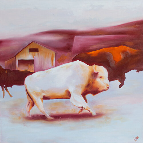 I Rather Run van Victoire Perez, Schilderij te koop op Singulart