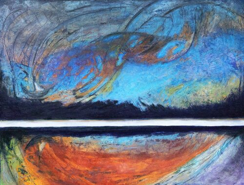 echo of a memory by evy Olsen Halvorsen, Painting for Sale on Singulart