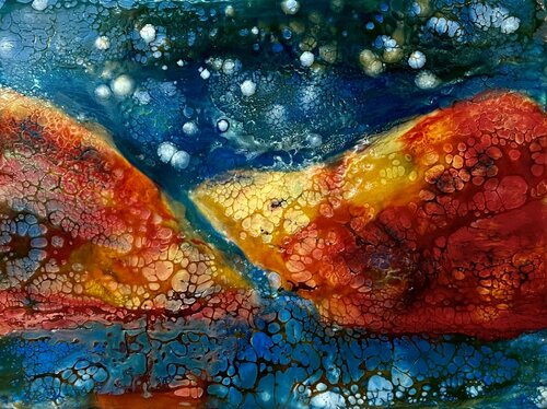 Night Sail von evy Olsen Halvorsen, Malerei kaufen auf Singulart