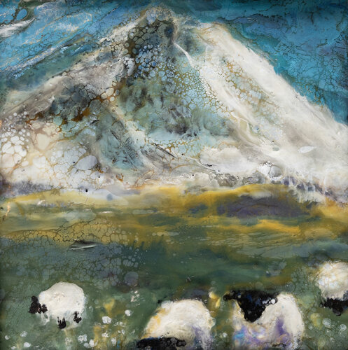 High Pasture de evy Olsen Halvorsen, Pintura a la venta en Singulart