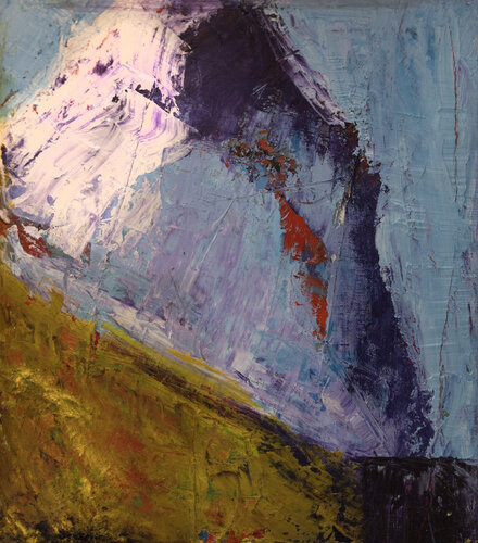 High Slope by evy Olsen Halvorsen, 油畫 for Sale on Singulart