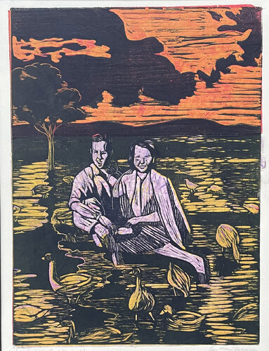 Irreconcilable realities de evy Olsen Halvorsen, Pintura a la venta en Singulart