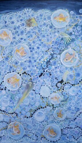 Plunge van evy Olsen Halvorsen, Schilderij te koop op Singulart
