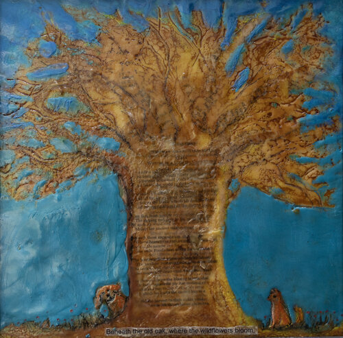 The Stalwart Tree de evy Olsen Halvorsen, Pintura a la venta en Singulart