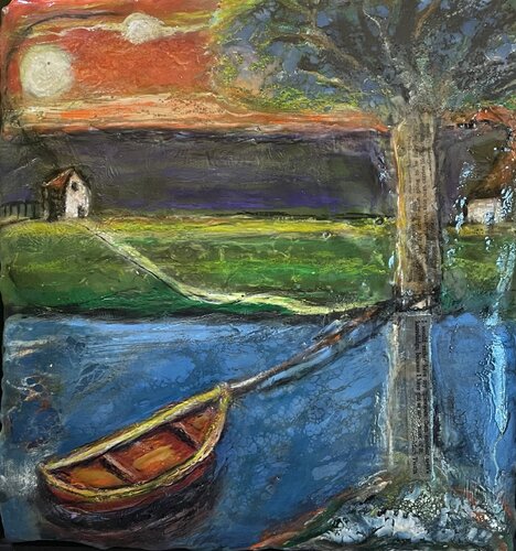 Prose Tree by evy Olsen Halvorsen, Painting for Sale on Singulart