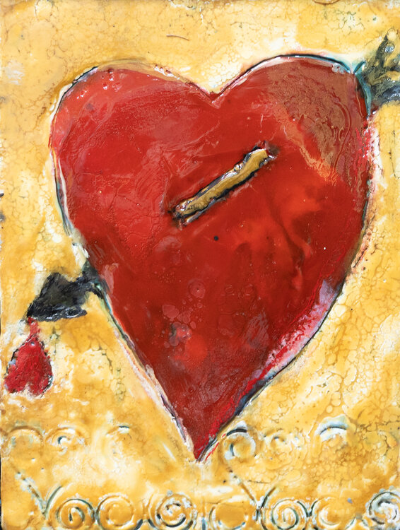 Pierced by love evy Olsen Halvorsen