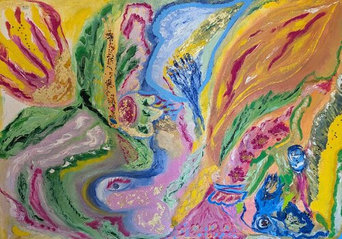 Die Liebesmetamorphose di Ellen Frischbutter, Pittura in vendita su Singulart