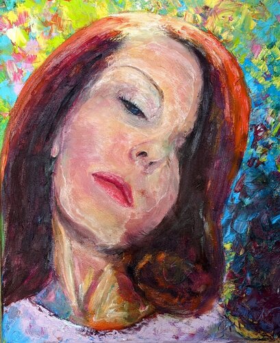 Inneres Licht der Stille di Ellen Frischbutter, Pittura in vendita su Singulart