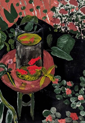 Henri Matisse Goldfisch, Kopie von Ellen Frischbutter, Malerei kaufen auf Singulart