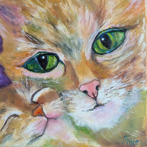 Mamas Liebe di Ellen Frischbutter, Pittura in vendita su Singulart