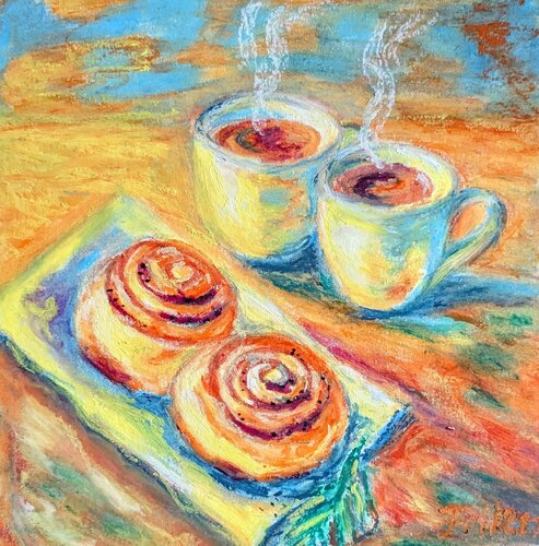 Süßer Morgen par Ellen Frischbutter, Peinture en vente sur Singulart