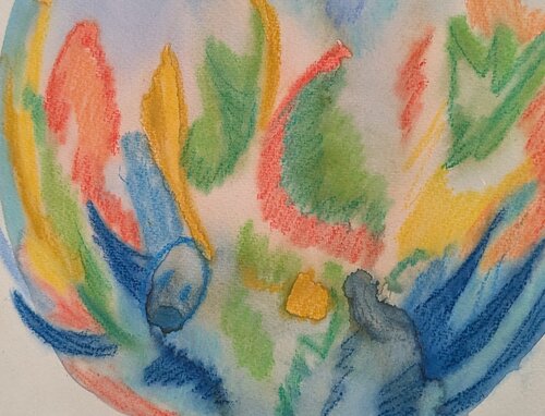 Stilles Erkennen van Ellen Frischbutter, Schilderij te koop op Singulart