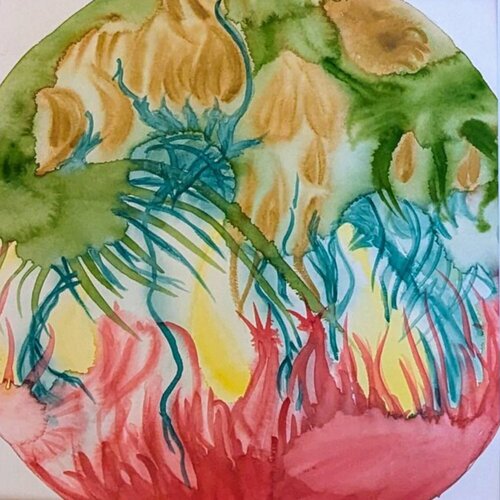 Durchdringung di Ellen Frischbutter, Pittura in vendita su Singulart