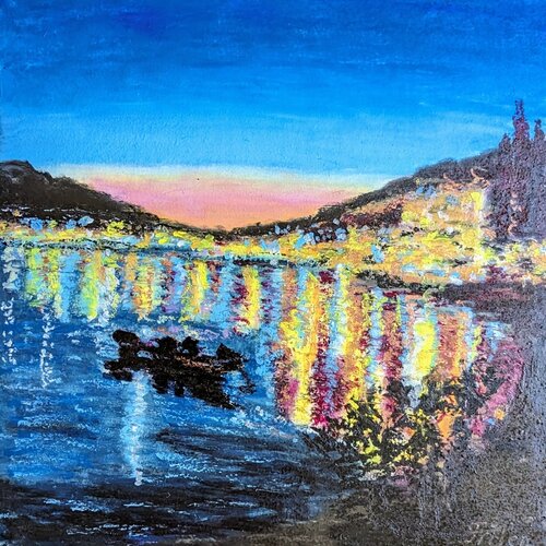 Lichter der Adria de Ellen Frischbutter, Pintura a la venta en Singulart