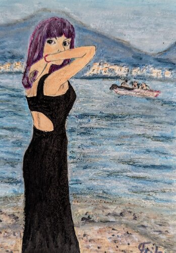 Eye of the Tide von Ellen Frischbutter, Malerei kaufen auf Singulart
