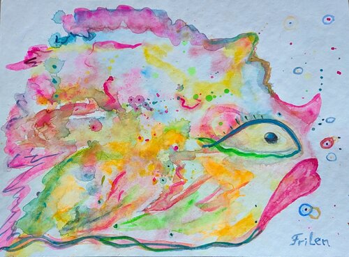 Between Breath and Form de Ellen Frischbutter, Pintura a la venta en Singulart