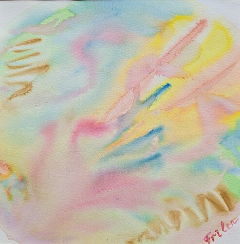 Reflections III – Soft Currents di Ellen Frischbutter, Opera su carta in vendita su Singulart