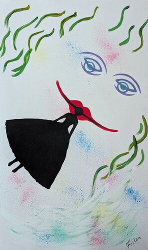 Between van Ellen Frischbutter, Schilderij te koop op Singulart