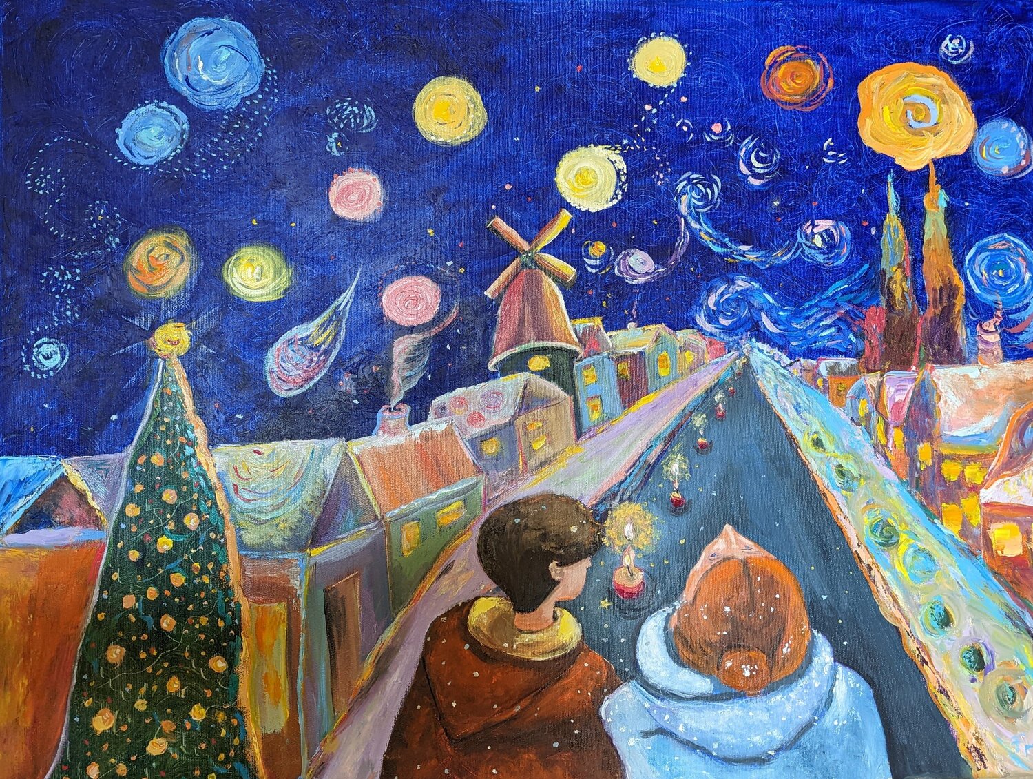 A magical Christmas night Ellen Frischbutter