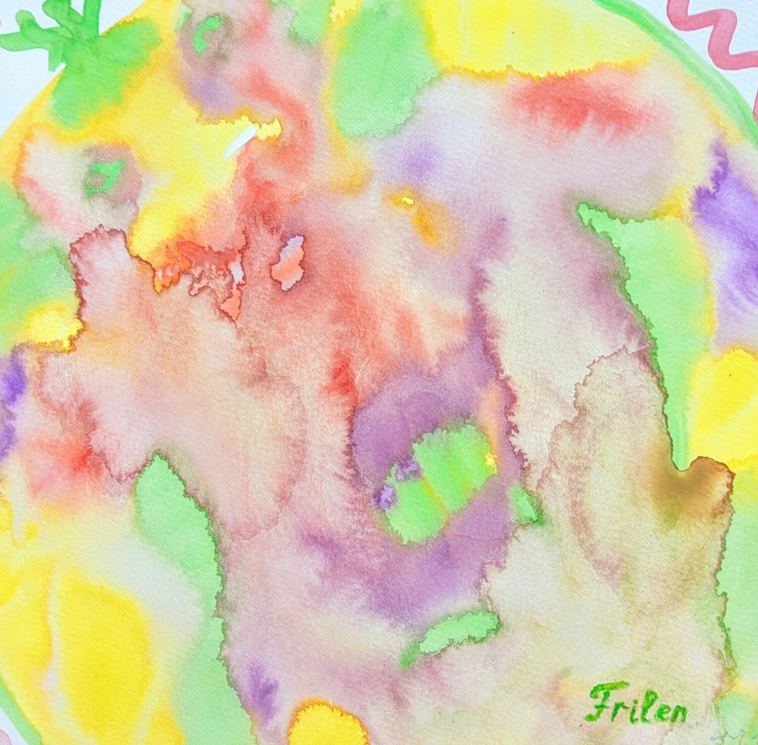 Reflexion in sanften Farben Ellen Frischbutter