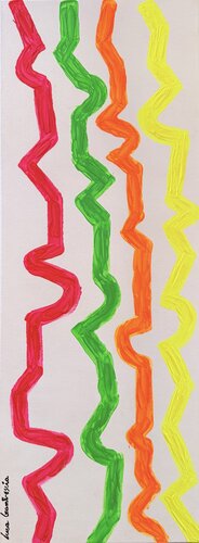“The fluo’s light” van Luca Gambescia, Schilderij te koop op Singulart
