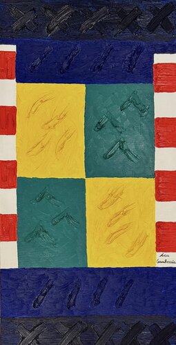 “Costretti” van Luca Gambescia, Schilderij te koop op Singulart