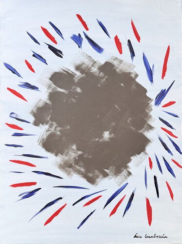 “British lead supernova” by Luca Gambescia, Painting for Sale on Singulart