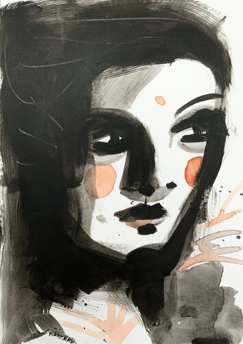 Donna by Sara Flori, Work on Paper for Sale on Singulart
