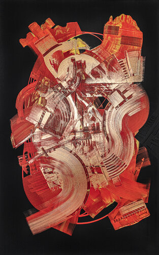 Heart Activation von Jean Marc Larhantec, Malerei kaufen auf Singulart