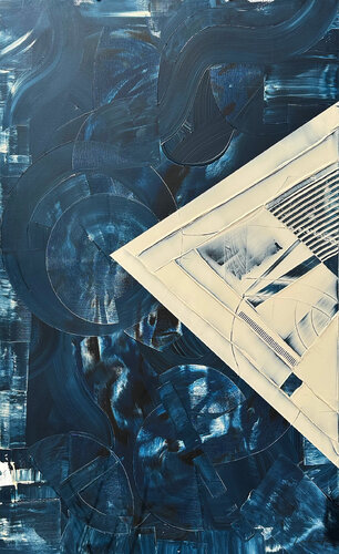 The Silent Frame par Jean Marc Larhantec, Peinture en vente sur Singulart