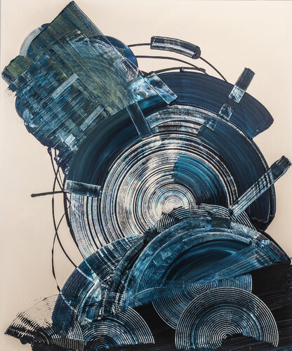 Born of Light par Jean Marc Larhantec, Peinture en vente sur Singulart