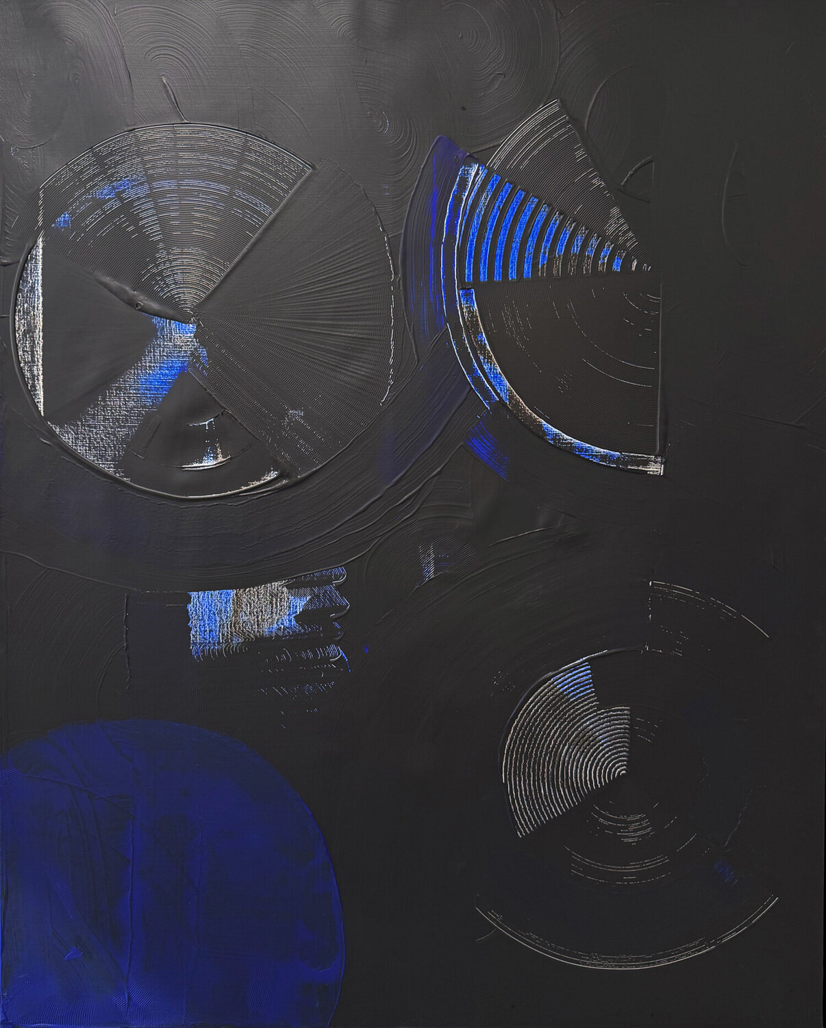 Hollow Pulse Jean Marc Larhantec Original painting for sale