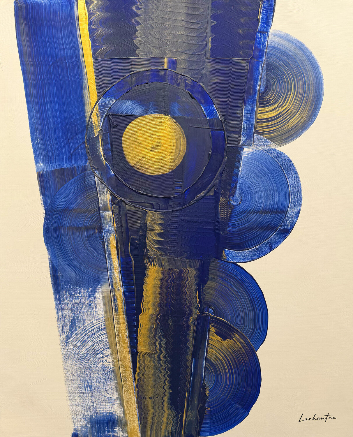 I Can Imagine Jean Marc Larhantec Original painting for sale