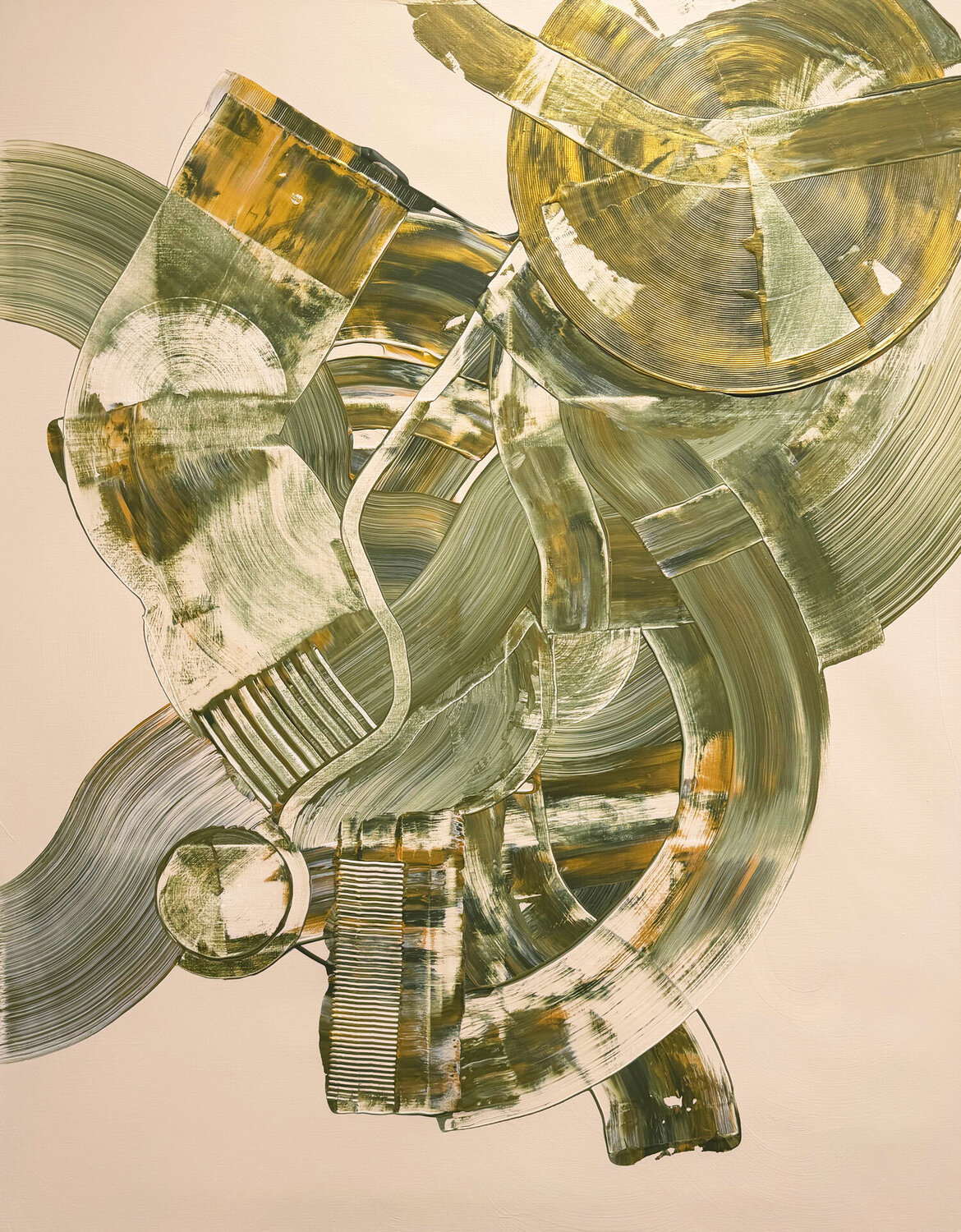 Magnetic Core Jean Marc Larhantec Original painting for sale