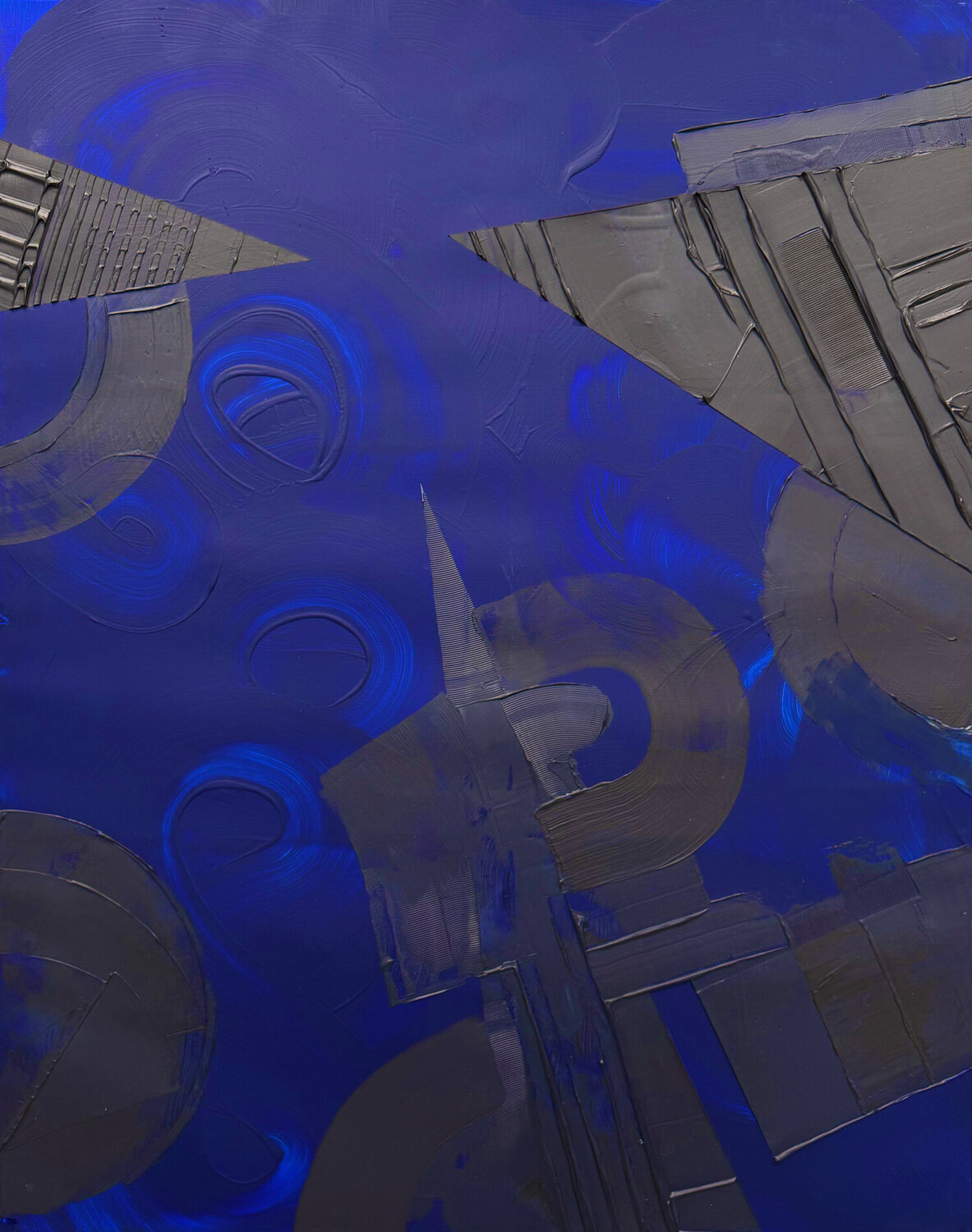 Pulse Vector Jean Marc Larhantec Original painting for sale