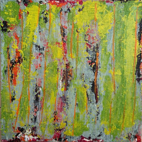 Gray and Green van Alain CHURLAUD, Schilderij te koop op Singulart