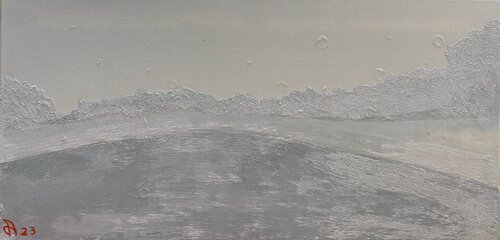 Rain soaked road di Alain CHURLAUD, Pittura in vendita su Singulart