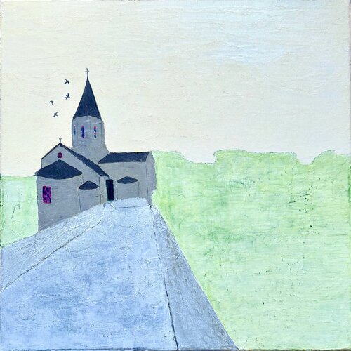 September by Alain CHURLAUD, 油畫 for Sale on Singulart