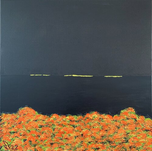 Night von Alain CHURLAUD, Malerei kaufen auf Singulart