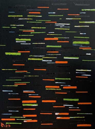 Too many sounds van Alain CHURLAUD, Schilderij te koop op Singulart