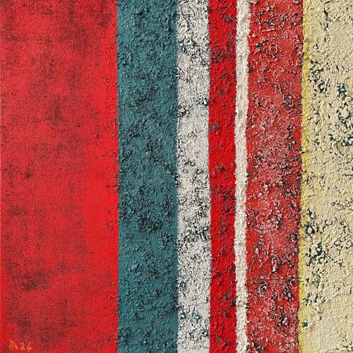 Tulips di Alain CHURLAUD, Pittura in vendita su Singulart