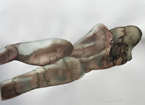 Woman by Kateryna Reznichenko, Work on Paper for Sale on Singulart