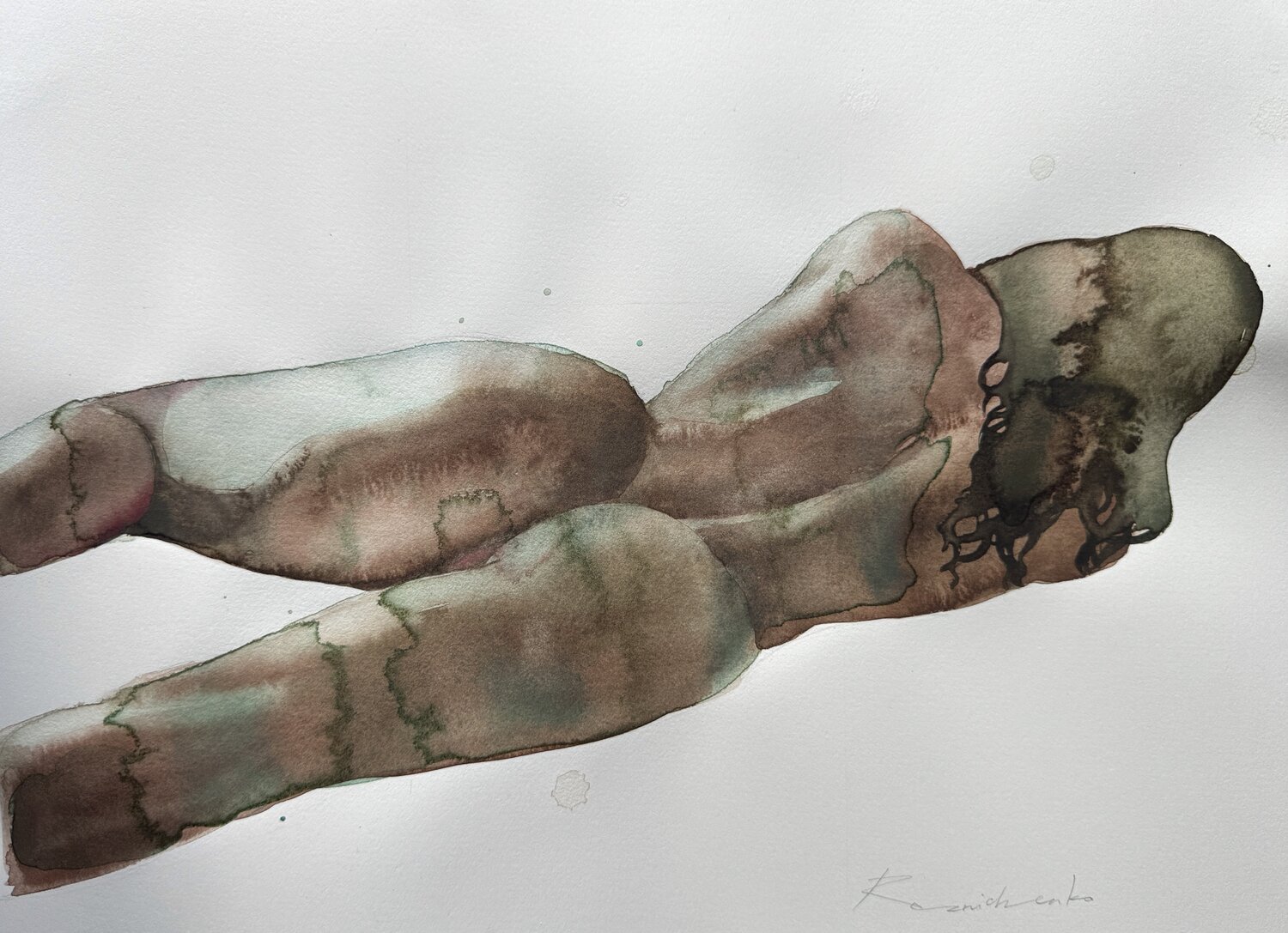 Woman Kateryna Reznichenko