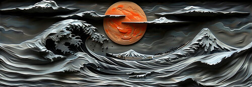 Storm moon de Charley Brindley, Digital a la venta en Singulart