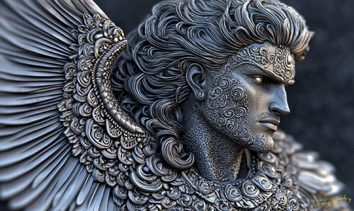 Alexander the Great and his army engaged in 20 major conflicts and many minor ones, having never lost a single battle in his short life. He died in Babylon in 323 BCE at the age of 32. Over the following centuries there has been great speculation about hi von Charley Brindley, Digital kaufen auf Singulart