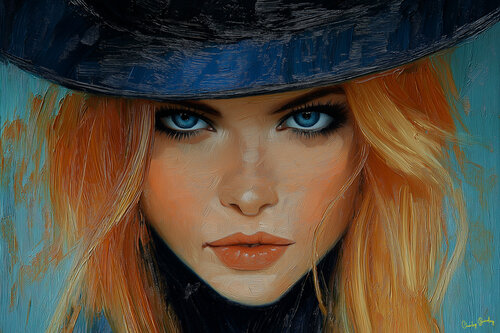 On her way to her job as a paralegal at the law firm of Dewey, Cheapen, and Howe, Ariella Dorrance strides along Broadway in New York City von Charley Brindley, Digital kaufen auf Singulart