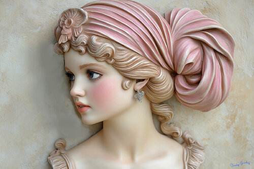 Hope, anticipation, optimism…a young lady’s faith in her belief that the best is yet to come—all her tomorrows will bring adventure and romance. Her parents named her ‘Hope’ and they will, for as long as possible, protect her from the knowledge of forgott by Charley Brindley, Digital for Sale on Singulart