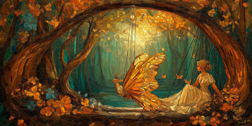 Waiting for the puppeteer von Charley Brindley, Digital kaufen auf Singulart