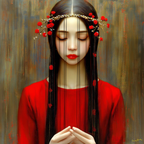 Jai Li.  Eighty percent of all marriages in South Asia are arranged by the bride and groom's parents who regard marriages as a bonding of families rather than individuals. Many future spouses have never met each other before their wedding von Charley Brindley, Digital kaufen auf Singulart