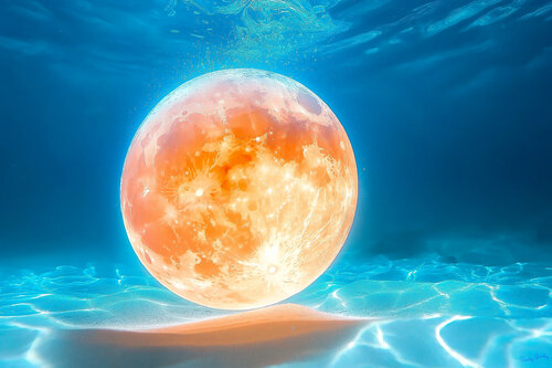 The Sea of Tranquility von Charley Brindley, Digital kaufen auf Singulart